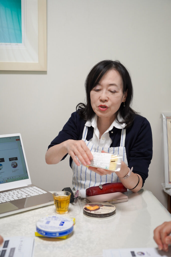 松戸の大人のカルチャースクール:チーズがもっと好きになる講座の福田みわ先生