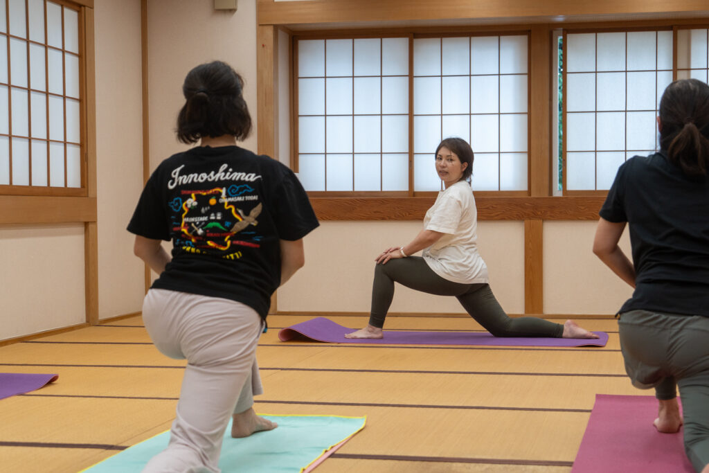 大橋睦子先生の『大人のヨガ』 松戸の大人のカルチャースクール「松ドリ」